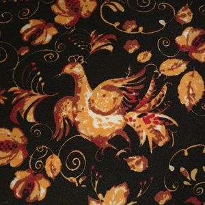 Lularoe OS Thanksgiving Turkey print leggings